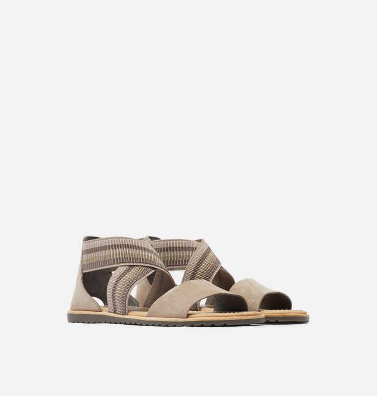 Sorel Dam Sandaler Brun - Ella™ Flat - XVG-601352